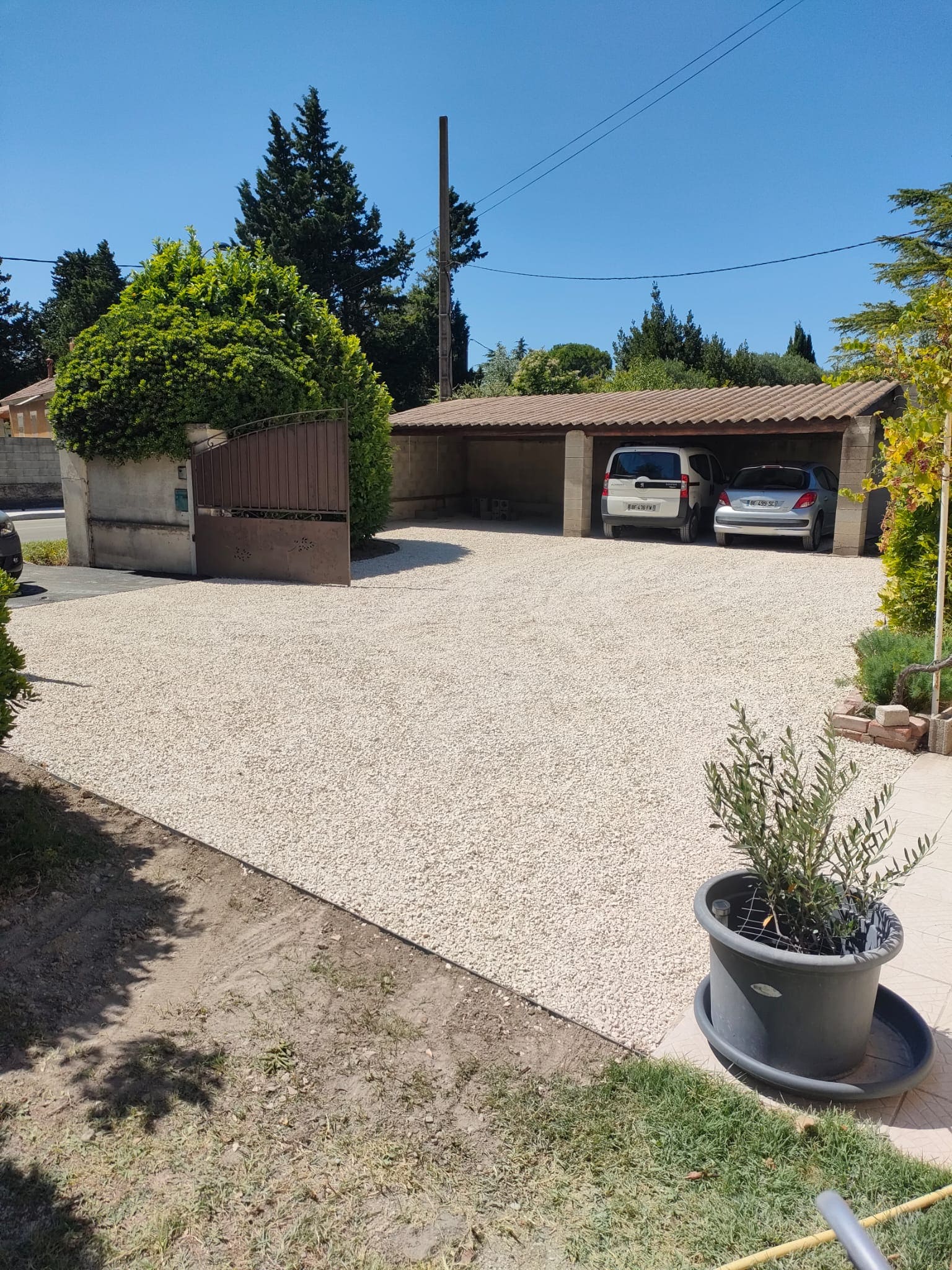 Terrassier entraigues sur la sorgue